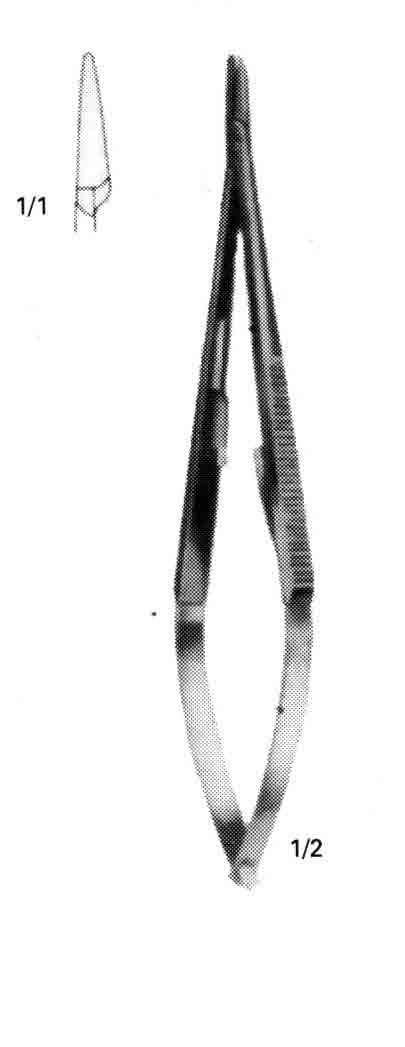 CASTROVIEJO MİKRO PORTEKÜ KİLİTLİ 14 CM